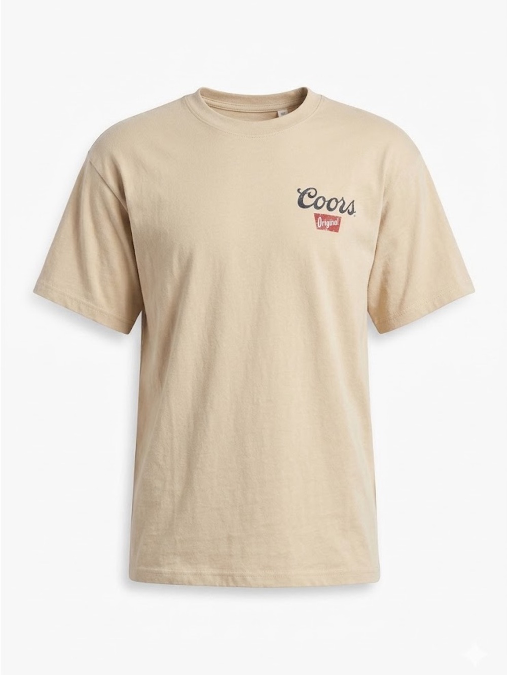 Coors Men’s Short-Sleeve Tee in Beige Size Medium Mens